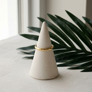 Plain Band Ring I Stackable Gold Band Ring I Safana Jewellery I Minimalist Jewellery
