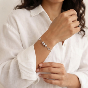 Dainty Silver Bracelet I Stacking Bracelets I Safana Jewellery