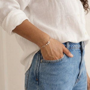 Dainty Silver Bracelet I Stacking Bracelets I Safana Jewellery