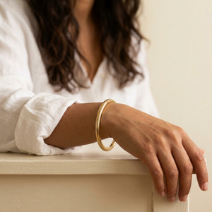 Chunky Gold Bangle
