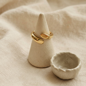 Chunky Crossover Ring