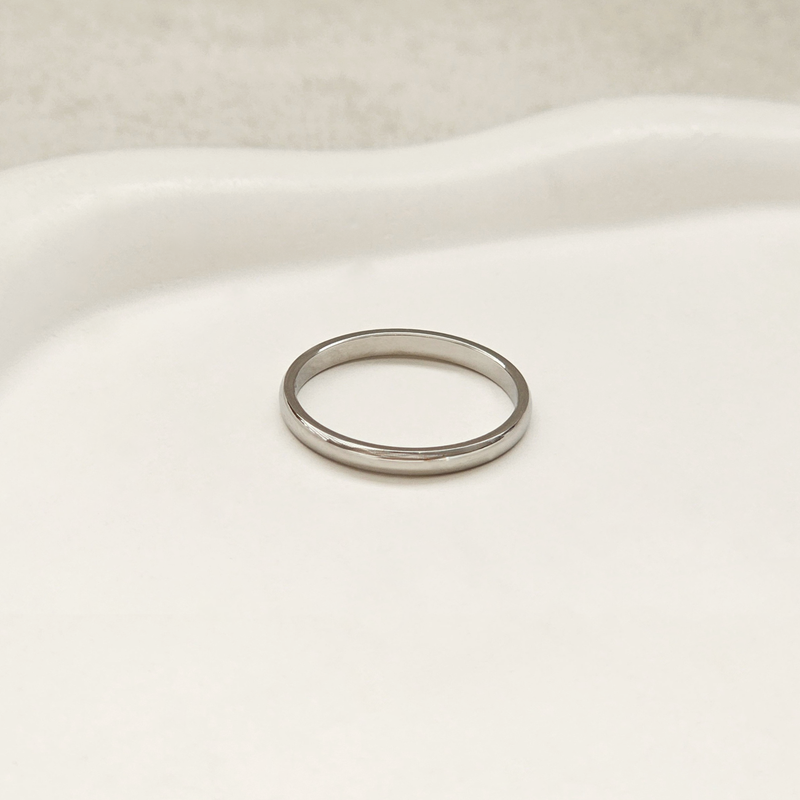 Classic Band Ring Silver 2mm