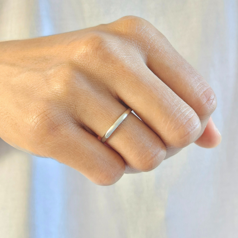 Classic Band Ring Silver 2mm