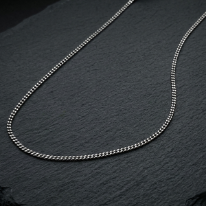 Men's Cuban Link Necklace Silver | Men's Jewellery