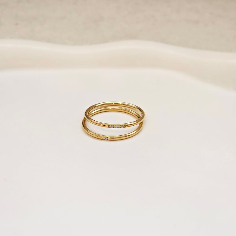 Dainty Solitaire Ring