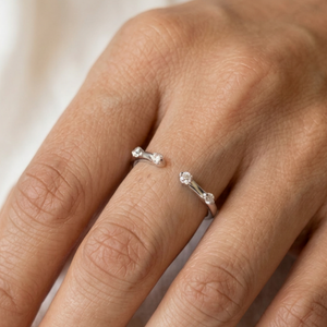 Diamond Open Band Ring