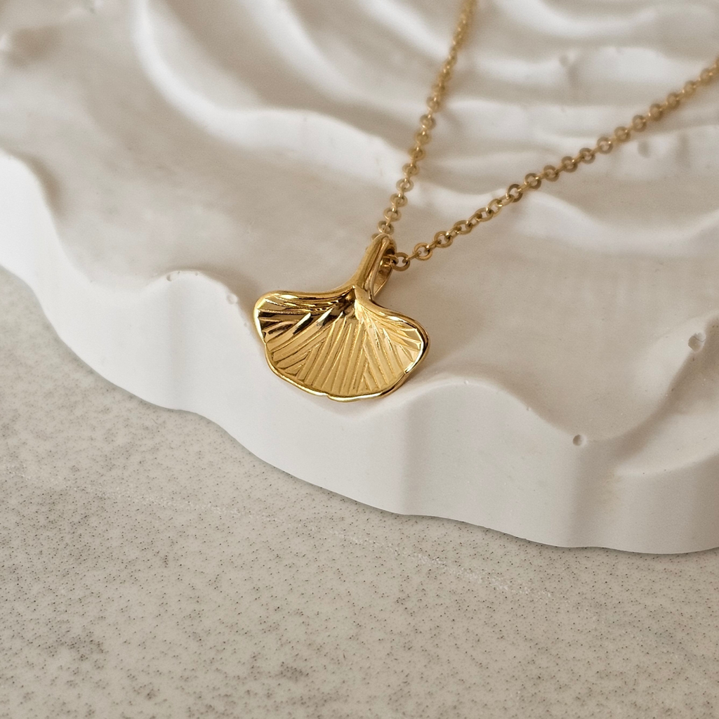 Ginko Leaf Necklace