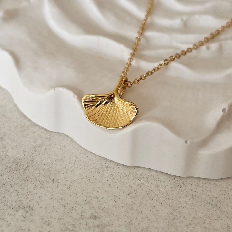 Ginko Leaf Necklace