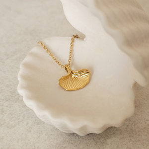 Ginko Leaf Necklace