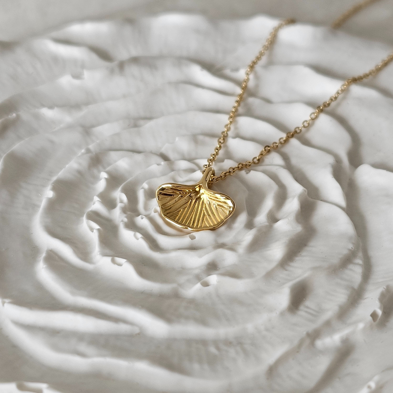 Ginko Leaf Necklace