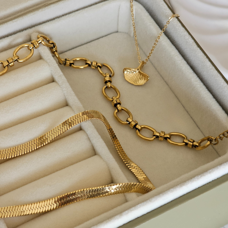 Ginko Leaf Necklace