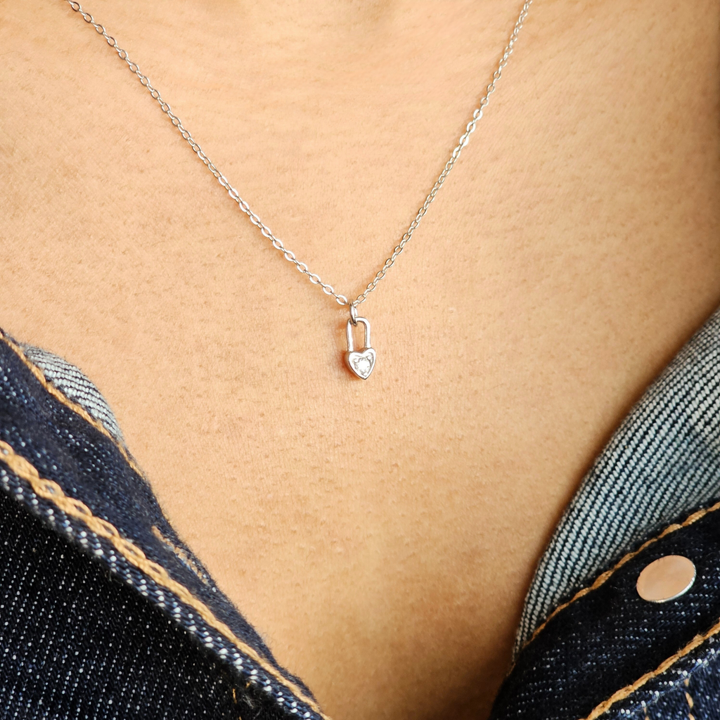 Heart Lock Necklace | Jewellery Gifts For Her