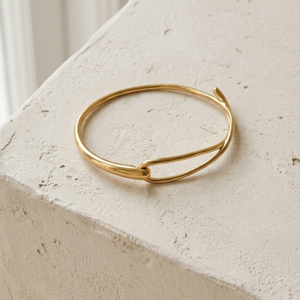Infinity Bangle I Layering Gold Jewellery I Non Tarnish Jewellery
