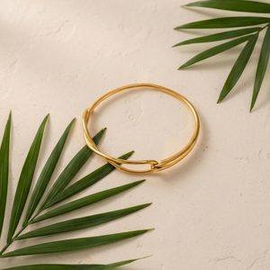 Infinity Bangle I Layering Gold Jewellery I Non Tarnish Jewellery