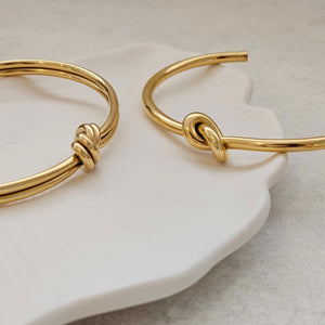Knot Bangle Gold