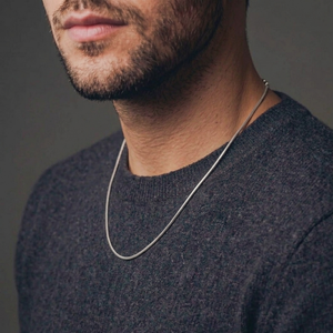 Herringbone Chain Silver