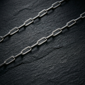 Men’s Paperclip Chain Silver Bracelet | Men's Jewellery