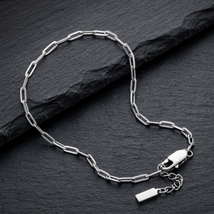 Men’s Paperclip Chain Silver Bracelet | Men's Jewellery
