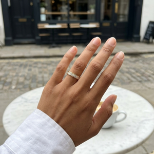  Pave Diamond Ring I Tarnish Free Ring I Women's Jewellery I Safana Jewellery