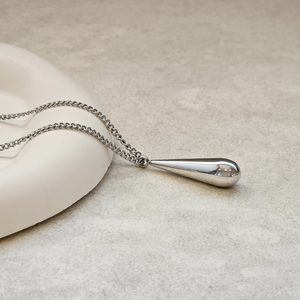 Waterdrop Necklace Silver | Non Tarnish Jewellery