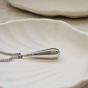 Waterdrop Necklace Silver | Non Tarnish Jewellery