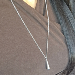 Waterdrop Necklace Silver | Non Tarnish Jewellery