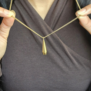 Waterdrop Necklace Gold