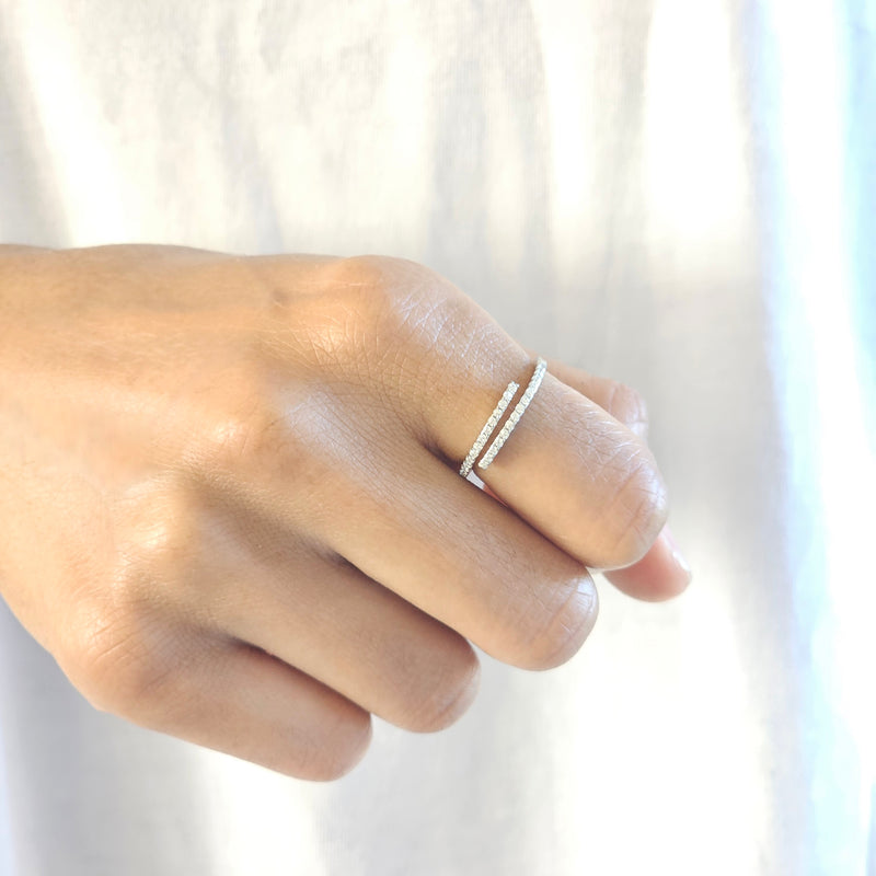 Silver Rings For Women I Stacking Rings I Dainty Rings I Safana Jewellery