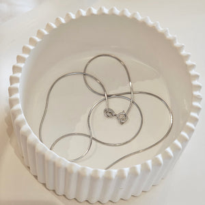 Super Thin Snake Chain Silver
