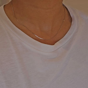 Super Thin Snake Chain Silver