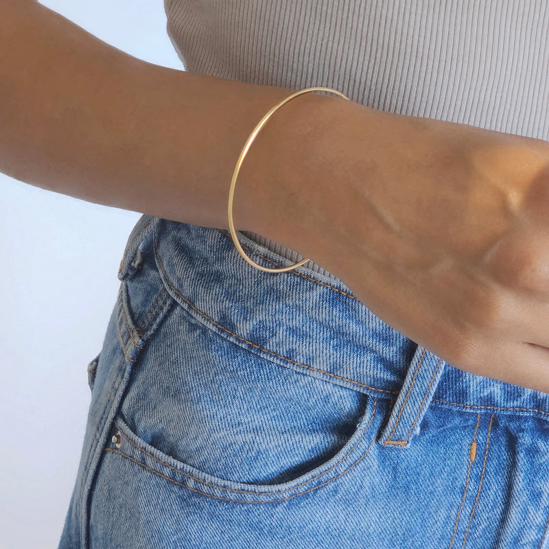 Thin Dainty Bangle