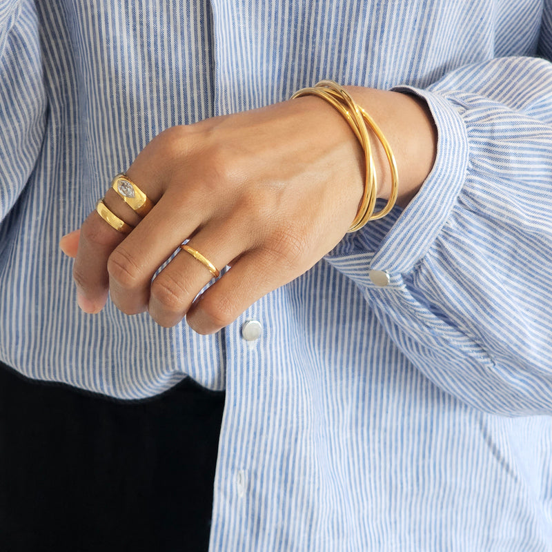 Triple Cuff Bangle