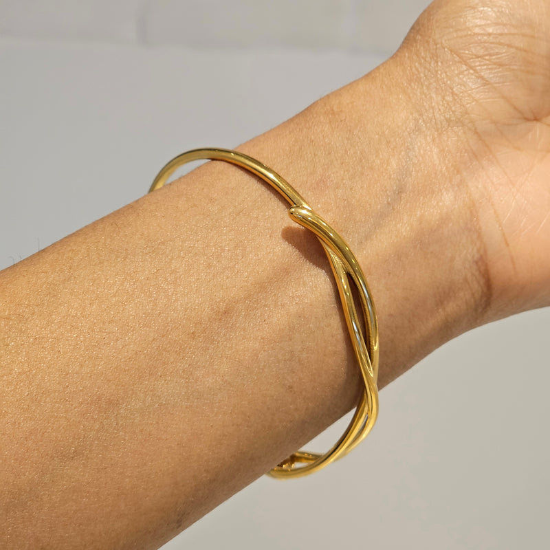 Infinity Cuff Bangle