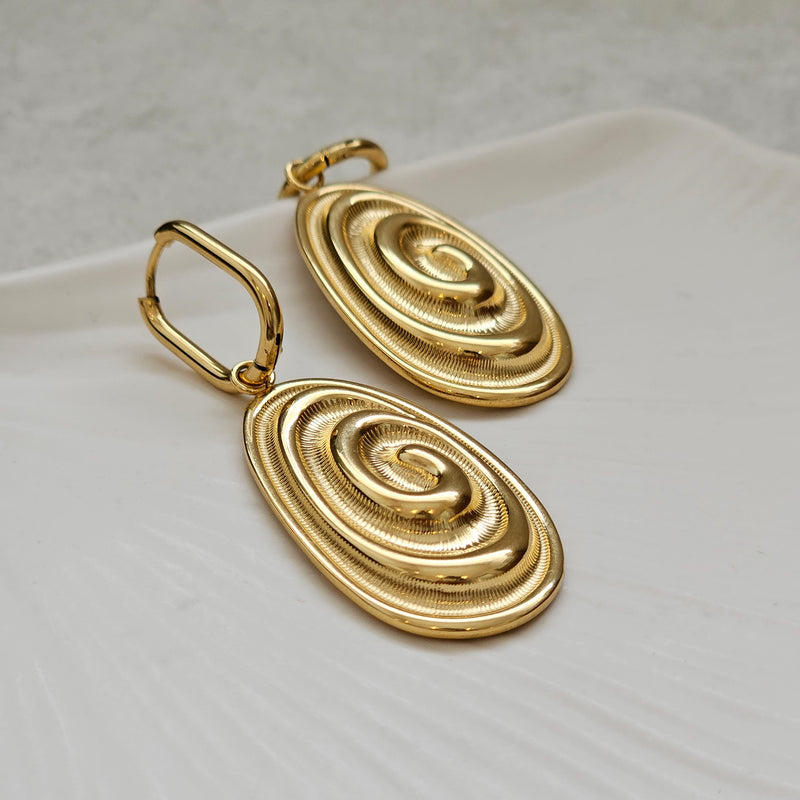 Non Tarnish Gold Earrings | Waterproof Summer Jewellery | Safana Jewellery