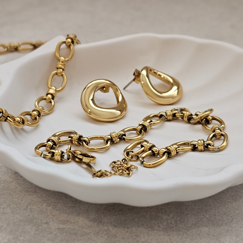 Oval Link Chain Bracelet | Waterproof Non Tarnish Jewellery