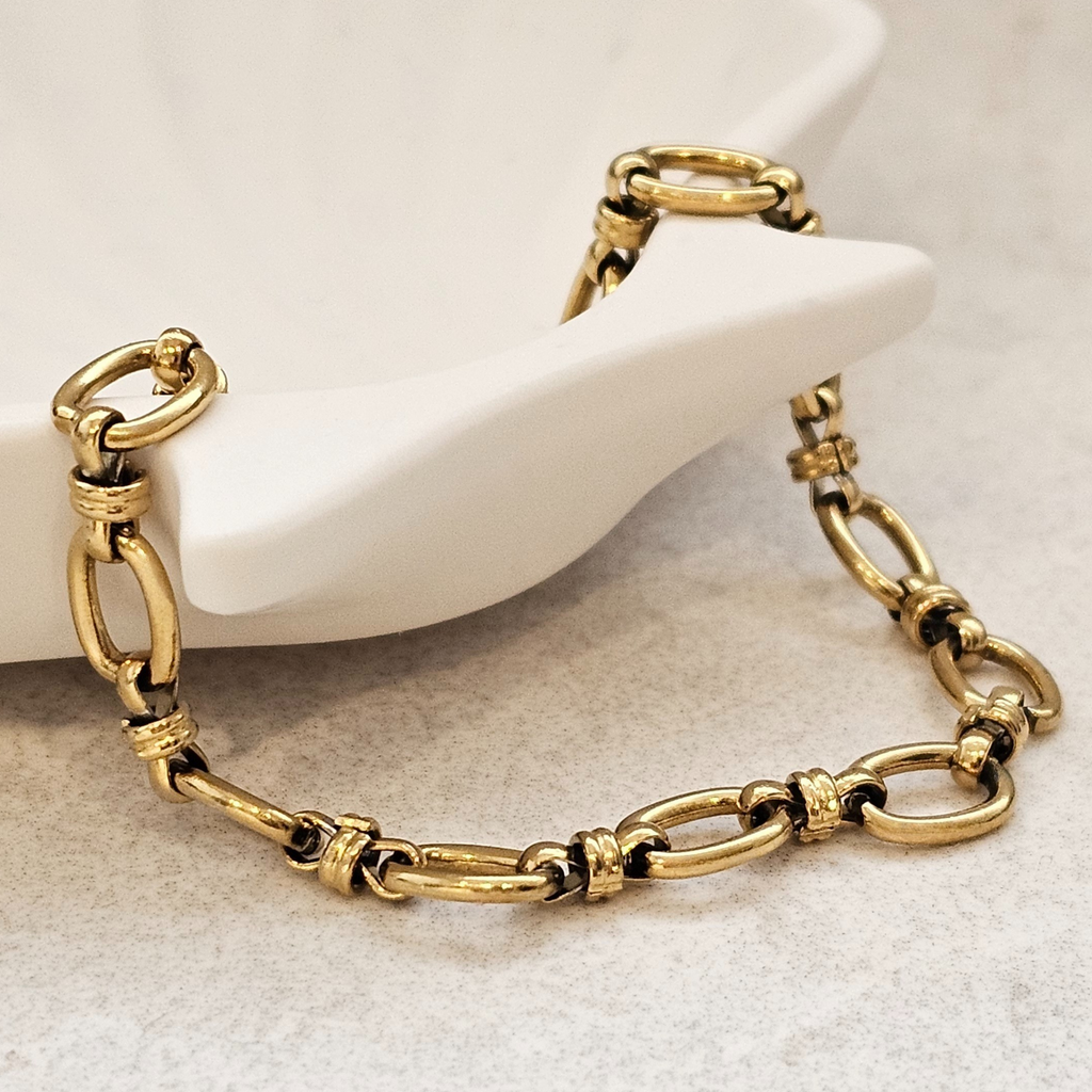 Oval Link Chain Bracelet | Waterproof Non Tarnish Jewellery
