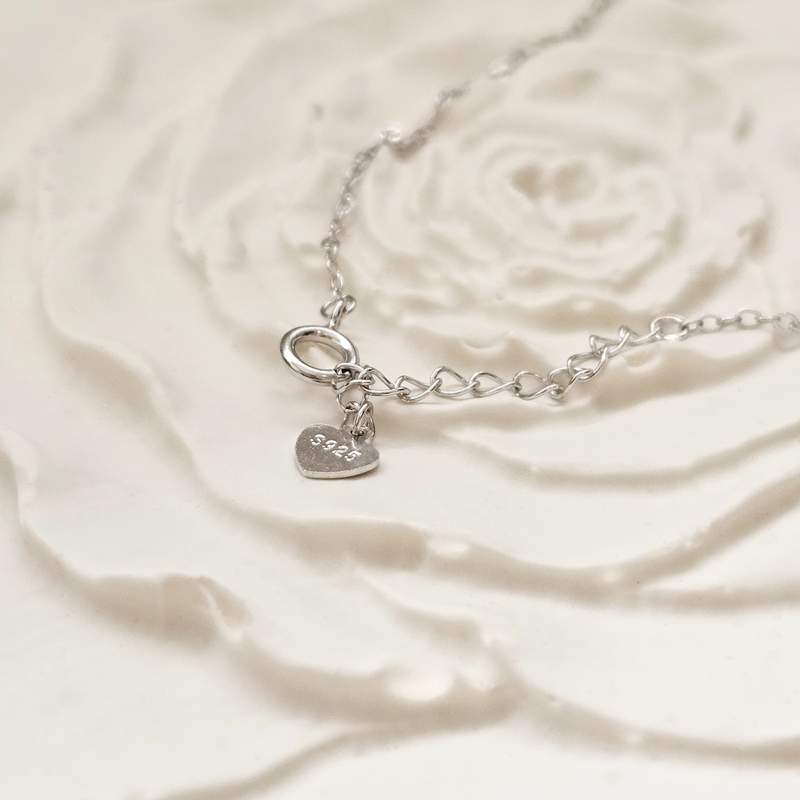 Dainty Paperclip Bracelet Silver | Sterling Silver Jewellery Bracelets