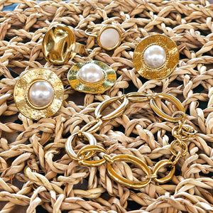 Statement Pearl Earrings | Non Tarnish Pearl Earrings | Summer Jewellery