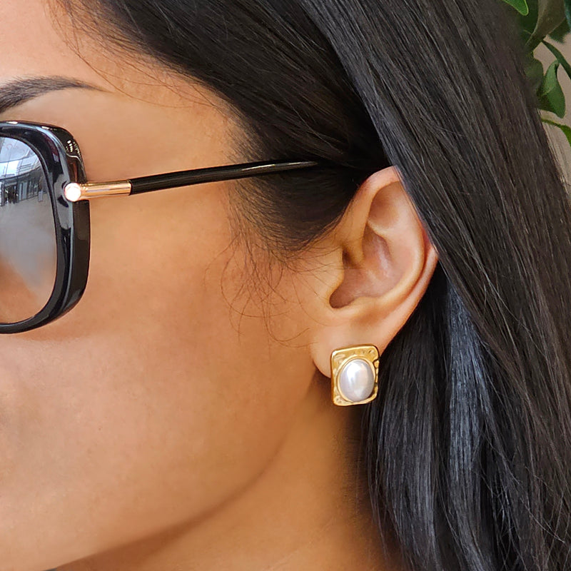 Vintage Pearl Earrings