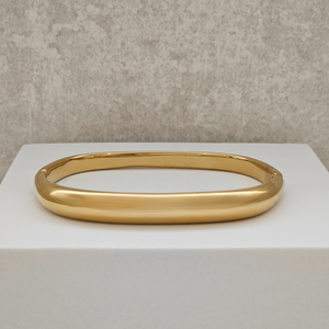 Square Gold Bangle I Non Tarnish Bangle I Safana Jewellery