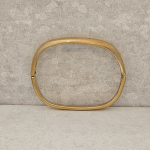 Square Gold Bangle I Non Tarnish Bangle I Safana Jewellery