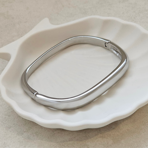 Square Bangle Silver | Non Tarnish Waterproof Jewellery