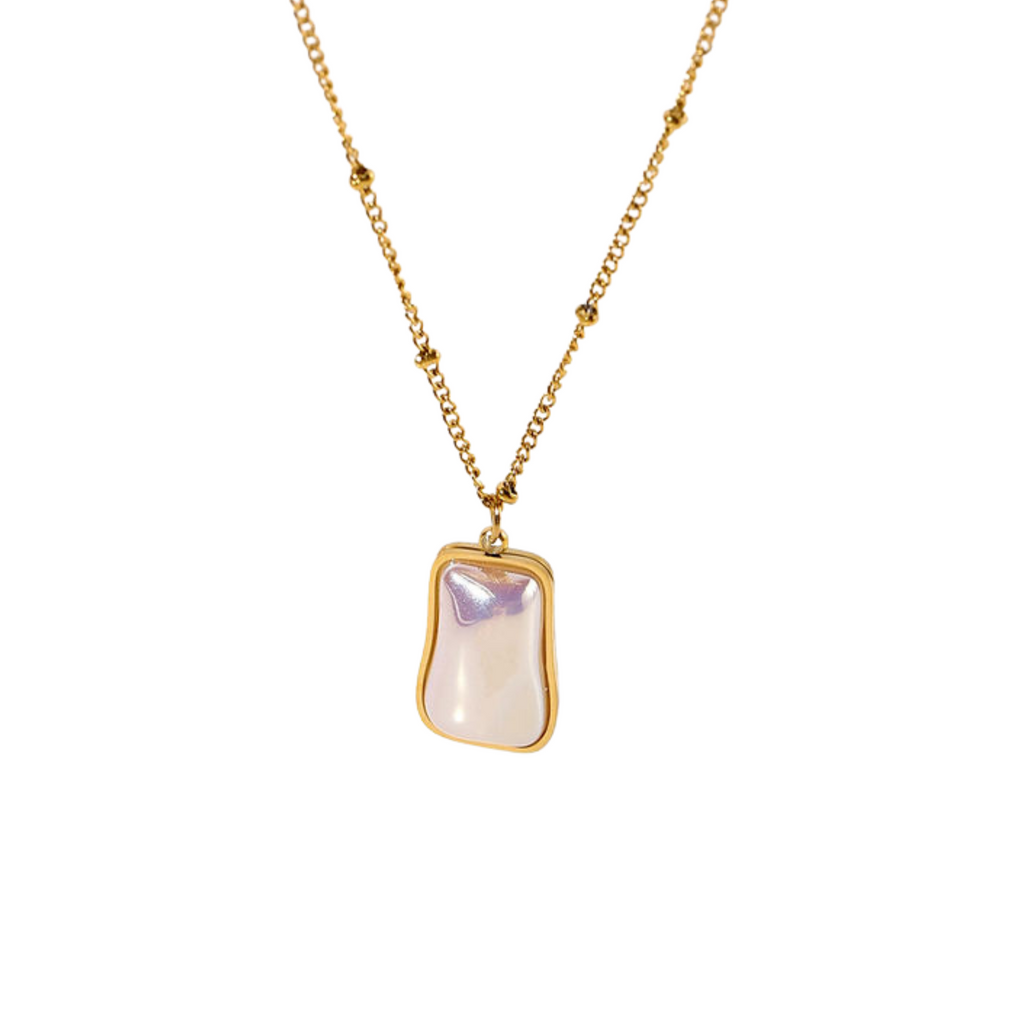 Baroque Pearl Pendant, waterproof tarnish free necklace jewellery