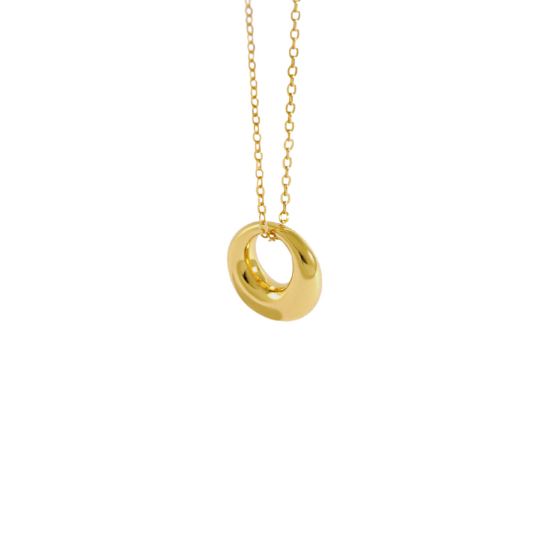 Circle Charm Necklace, dainty necklaces, minimalist necklace, gifts for her