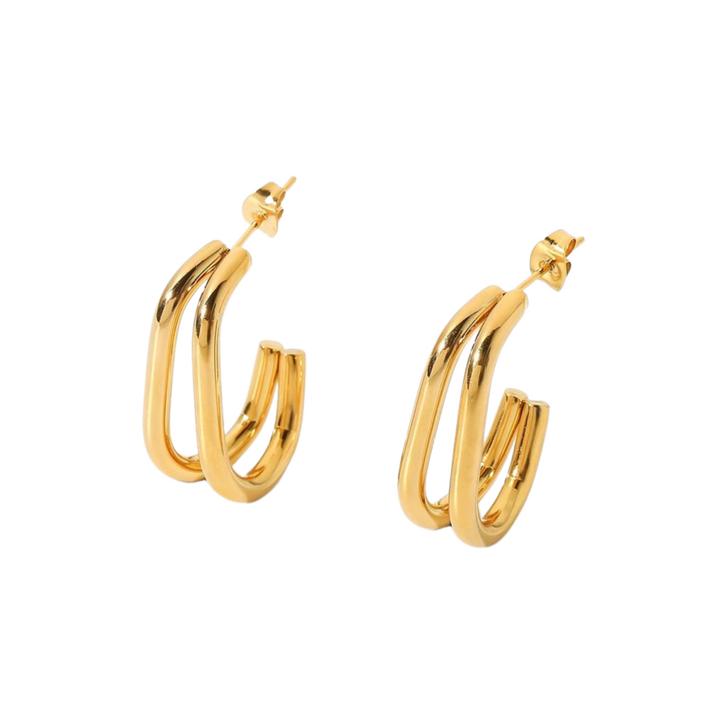 Dainty Earrings I Gold Hoops I Minimalist Earrings I Gifts For Her I ...