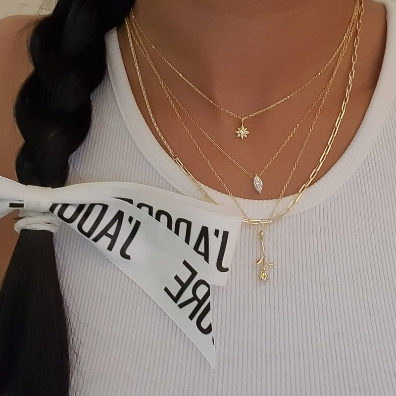 gold twist and link chain, layering chain, layering necklace, link chains, demi fine jewellery, gold vermeil chain, gold vermeil necklace gold vermeil jewellery, uk jewellery brand, gifts for her, christmas gift ideas, paperclip gold chain