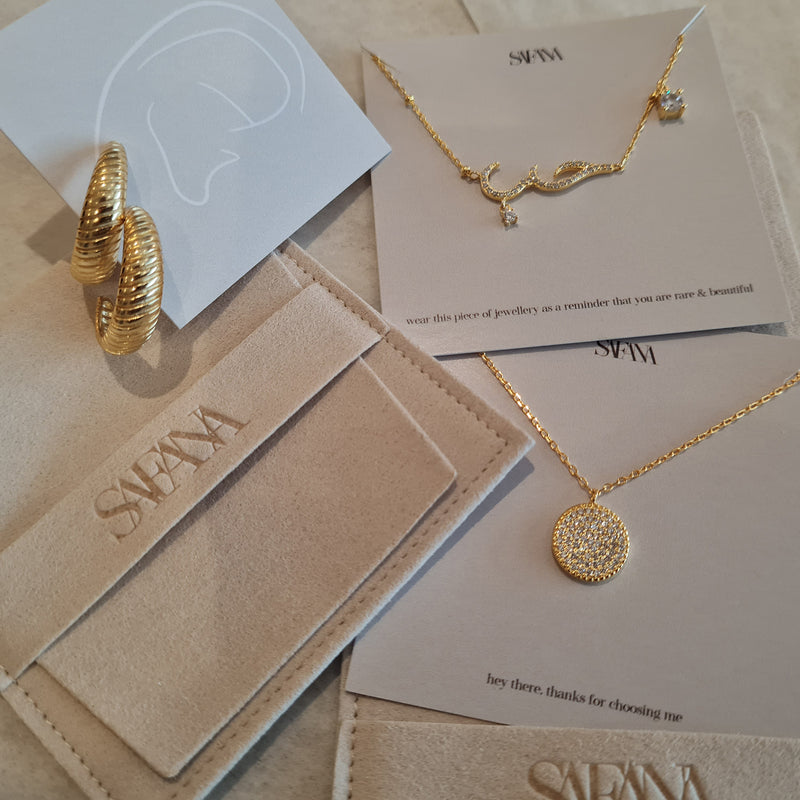 Crystal Medallion Necklace, gold layering dainty necklaces