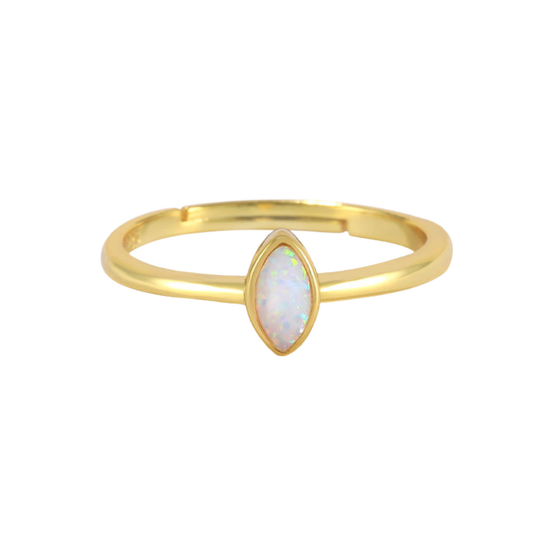 Opal Ring, minimalist stacking ring, dainty opal ring, gifts for her