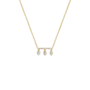Teardrop Bar Necklace, dainty gold necklaces, gold bar necklace, delicate necklaces, women layering necklaces, stacking necklaces