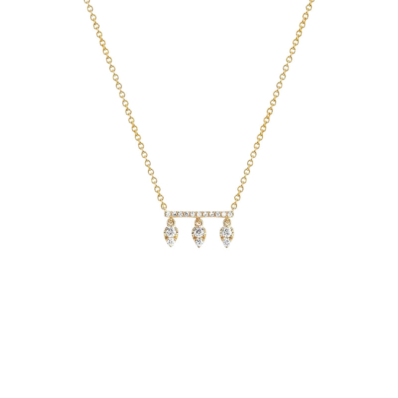 Teardrop Bar Necklace, dainty gold necklaces, gold bar necklace, delicate necklaces, women layering necklaces, stacking necklaces